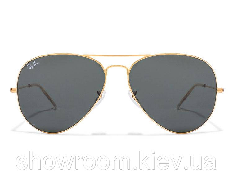 Жіночі сонцезахисні окуляри Ray Ban aviator 3025 (001/62) Lux