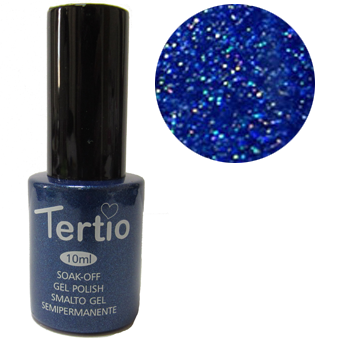 TERTIO гель - лак № 055(світло-блакитний з микроблеском) 10 мл, фото 1