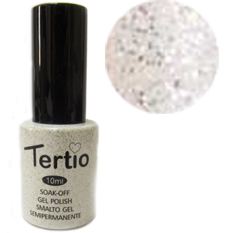 TERTIO гель - лак № 061(белая ночь голографическими блестками) 10 мл - фото 1 - id-p527144370