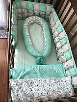 Комплект постільної білизни в дитяче ліжечко