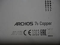 Крышка для Archos 70 Copper б.у. оригинал