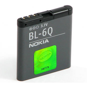 Акумулятор (батарея) Nokia BL-6Q (970 mAh)