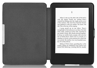 Шкіряний чохол для Amazon Kindle Paperwhite 1 2 чорний 