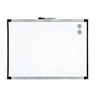 Магнітно-маркерна дошка Rexel Quartet 585х430мм біла, горизонтальна в сірій рамці (1903772)