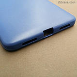 Силіконовий матовий чохол для Huawei Honor 5X (синій), фото 4