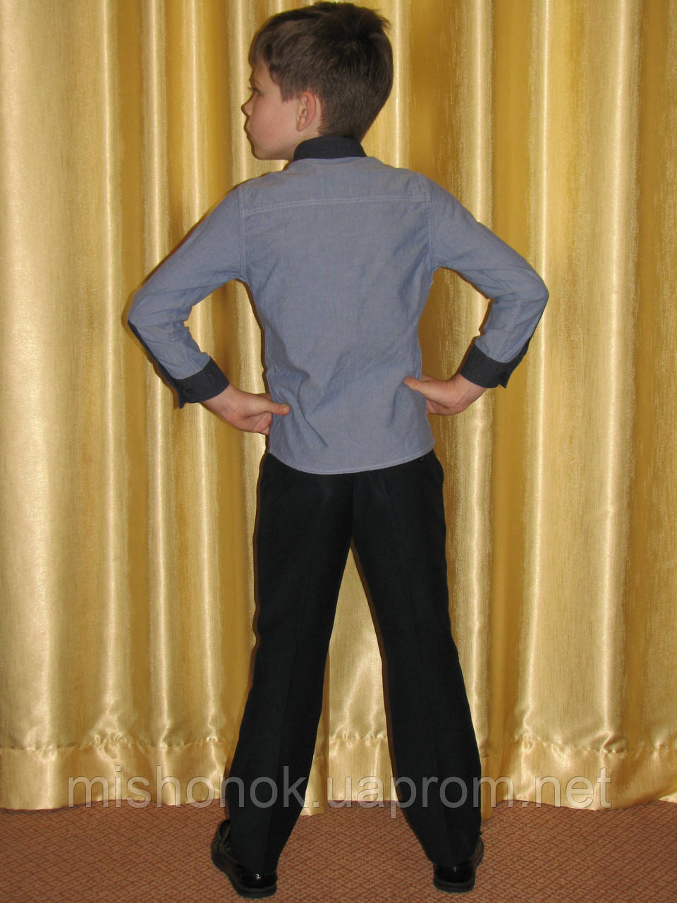 Комплект жилет и модная джинсовая рубашка мальчику Coolclub Young Mans Collection р.116 - фото 5 - id-p527332225