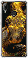 Чохол на Huawei P20 Lite Golden snake "6072sp-1410-4103"