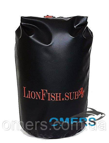 Гермомешок Баул LionFish 60л с ручкой и съемным ремнем - фото 7 - id-p527352926