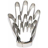 Вирубки металеві для печива долоньки набір опт