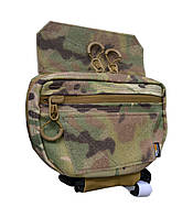 Подсумок R-kit напашный утилитарный для бронежилетов / Сумка - Бананка Multicam