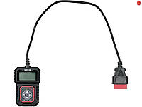 Тестер диагностики OBD EOBD YATO с LCD-дисплеем для проверки автомобиля и чтения ошибок