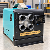 Автономный дизельный обогреватель RD-65046 5000 Вт 12/24/220 В с пультом ДУ