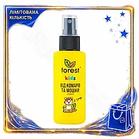 DM Спрей-репеллент Forest Kids спецификация 2.2 140мл для защиты от комаров и мошек безопасный репелле SPE|LZ