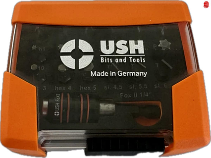 Насадки для бит USH Industry с магнитным держателем PH PZ SL Torx HEX 19 элементов для ремонта и сборки