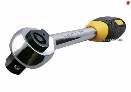 Тріщатка STANLEY MicroTough квадрат 3/8 для работы с крепежом длина 208 мм надежный инструмент