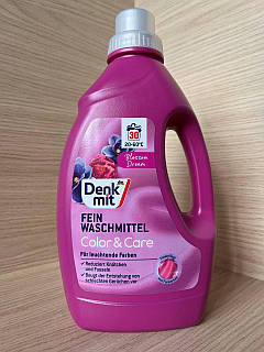 Denkmit гель для стирки Color & Care Blossom Dream 1,5 л (30 стирок)