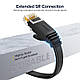 Патч-корд 2м, U/UTP Cat 6 CCA Lan Cable NW102 Black Ugreen 20160 brooklyn - фото 3 - id-p3212100246