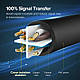 Патч-корд 2м, U/UTP Cat 6 CCA Lan Cable NW102 Black Ugreen 20160 brooklyn - фото 4 - id-p3212100246