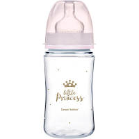 Бутылочка для кормления Canpol babies Royal Baby с широким отверстием 240 мл Розовая 35/234_pin brooklyn