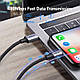 Дата кабель USB-C to Lightning 1.0m 3A 60W US304 black Ugreen 60759 brooklyn - фото 5 - id-p3212100910