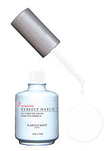 Гель-лак Lechat Perfect Match 07 Flawless White — яскраво-білий, матовий, 15 мл