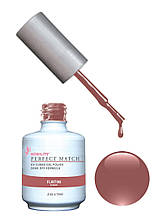 Гель-лак Lechat Perfect Match 09 Flirtini — темно-рожевий, матовий, 15 мл