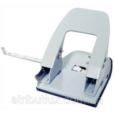 Діркопробивач великий силовий 8260 з лінійкою СЕРЕБРЯНИЙ, фото 1