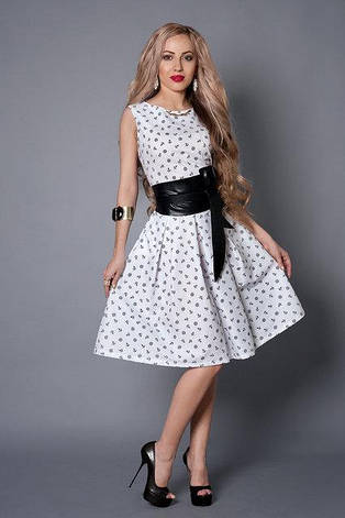 Плаття біле літнє, фото 1