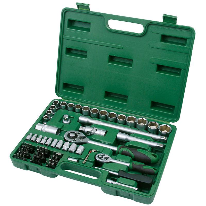 Набір насадок торцевих і біти 72шт Grad (6004245), фото 1