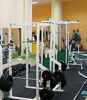 Спортивна плитка для тренажерних залів 500х500х50 мм