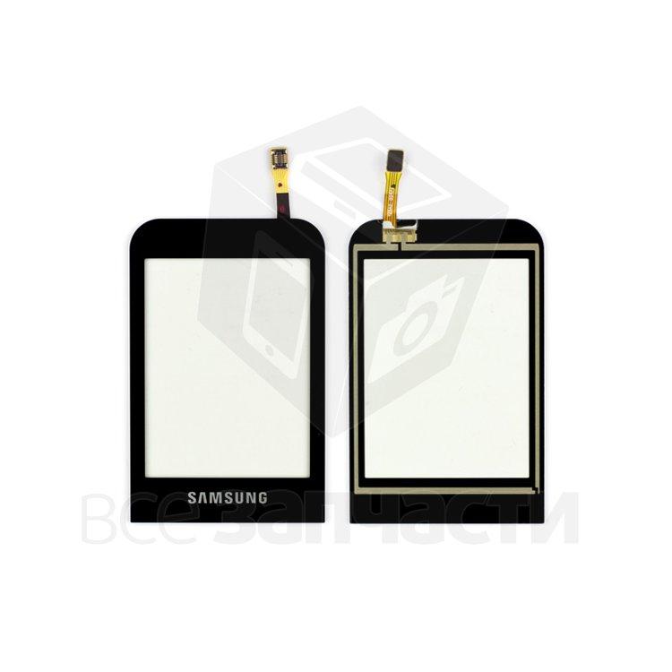 Сенсорный экран для мобильного телефона Samsung C3300, черный