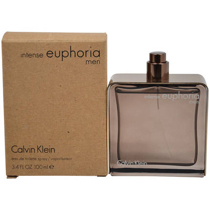 Calvin Klein Euphoria Men Intense туалетна вода 100 ml. (Тестер Кельвін Кляйн Ейфорія Мен Інтенс), фото 1