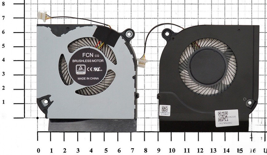 Вентилятор (кулер) GPU Acer Nitro 5 AN515-44, AN515-45, AN515-55/56, AN515-57, AN517-41, AN517-52, Predator PH315-53/54, 5V 0.5A, фото 1