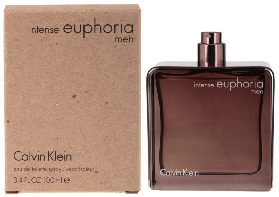 Calvin Klein Euphoria Men Intense туалетна вода 100 ml. (Тестер Кельвін Кляйн Ейфорія Мен Інтенс)