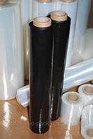 Стретч-плівка чорна для ручного паковання 20 мкн х 50 см х 250 м (2,3 кг НЕТТО)