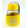 Пляшка з чохлом "Don't worry,be happy",4 кольори 475 ml, фото 4