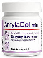 643985 Dolfos AmylaDol mini для пищеварения для собак и котов, 90 шт