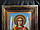 Ікона "Архангел Михайл" (Святий Архангел Михайло). Архітратратиг Михайл. Золочена рамка. Розмір 22,5 х 20 см., фото 3