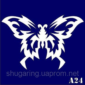 Трафарет для Біо Тату 15*15 А24