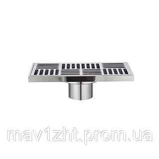 Душевой трап KOER FD11-100x200-180 100x200мм, прямой отвод (KR3418)