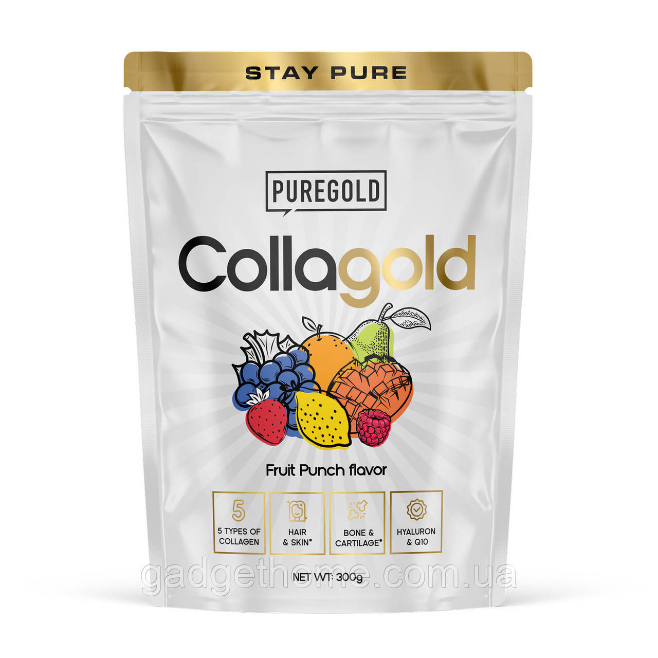 ТОП! CollaGold - 300g Fruit Punch - (gHome), фото 1