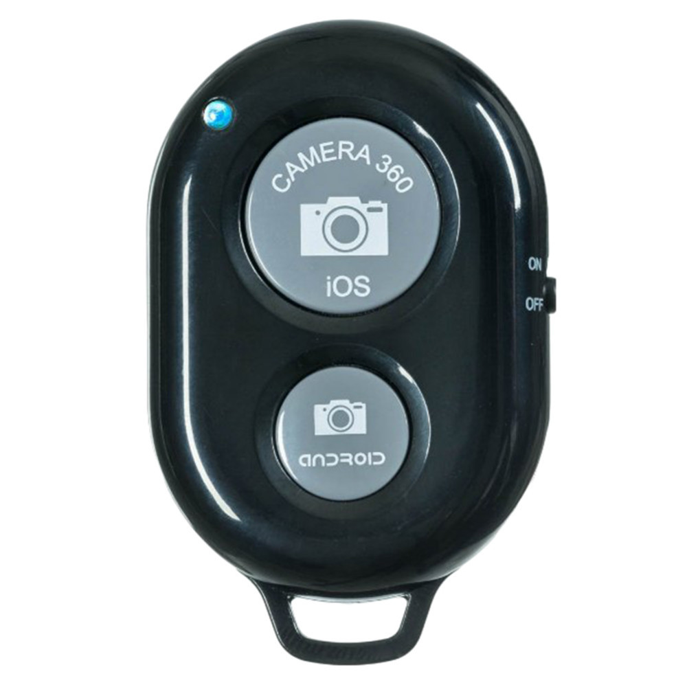 Пульт блютус для селфі для iPhone, Android. Bluetooth Remote shutter — колір чорний, фото 1