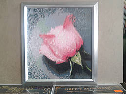 Набор для рисования камнями "Розовая роза"