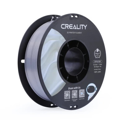 Пластик для 3D-принтера Creality PLA silky shine 1кг, 1.75мм, silver (3301120007) PTR, фото 1