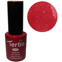 TERTIO гель - лак № 109(нежно-красный с синим микроблеском)10 мл