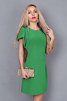 Женское нарядное платье цвета зеленое яблоко.