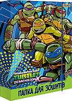 491281 Папка для тетрадей картоная В5 "Ninja Turtles"