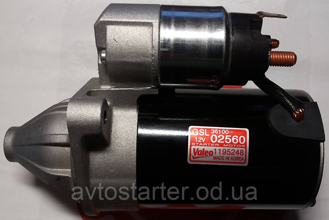 Стартер HYUNDAI Atos Prime Getz i10 KIA Picanto 1.0i 1.1 оригинальный Valeo - фото 2 - id-p527654462