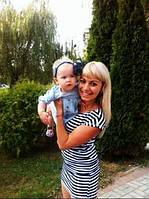 Сукня тільняшка "L. V - Lite"