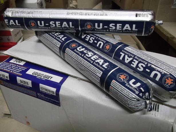 Герметик полиуретановый U-SEAL-500 600мл серый - фото 1 - id-p232124920